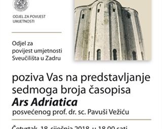 Predstavljanje časopisa "Ars Adriatica" 